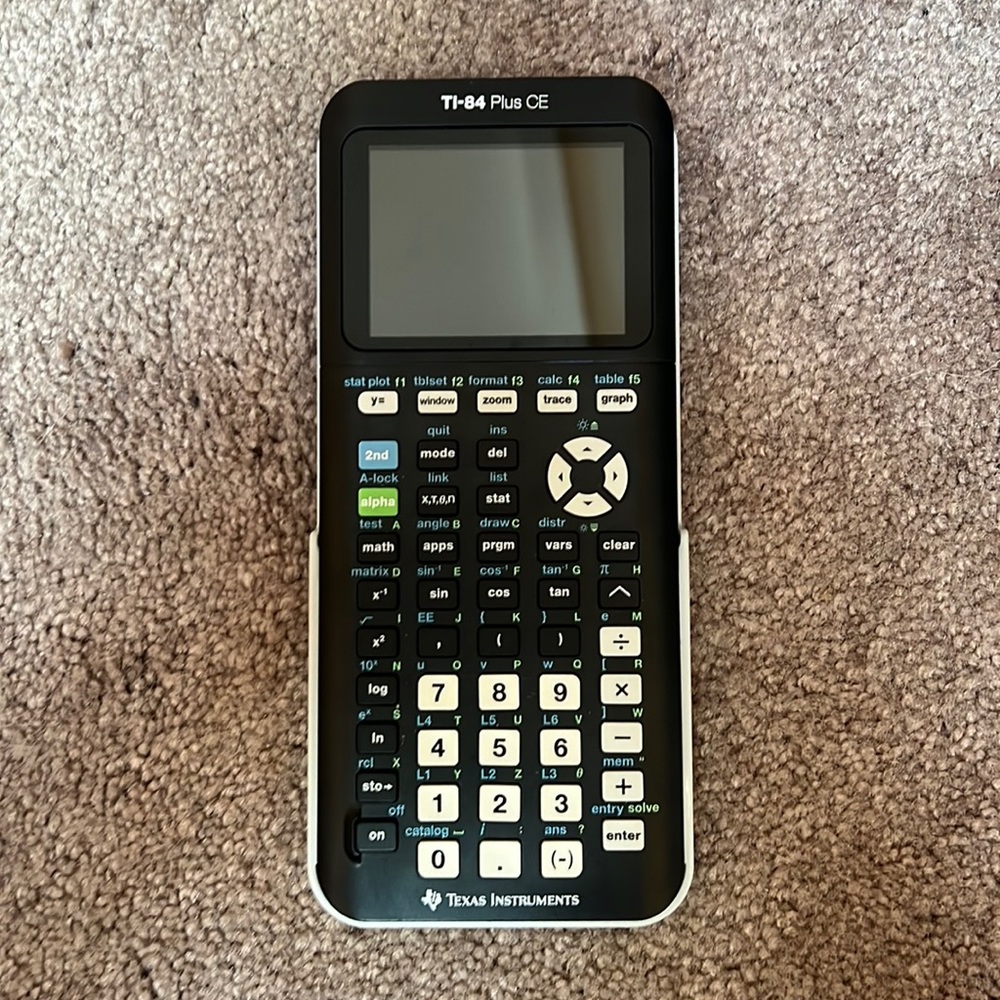 TI-84 Plus CE Texas Instruments Graphing Calculator